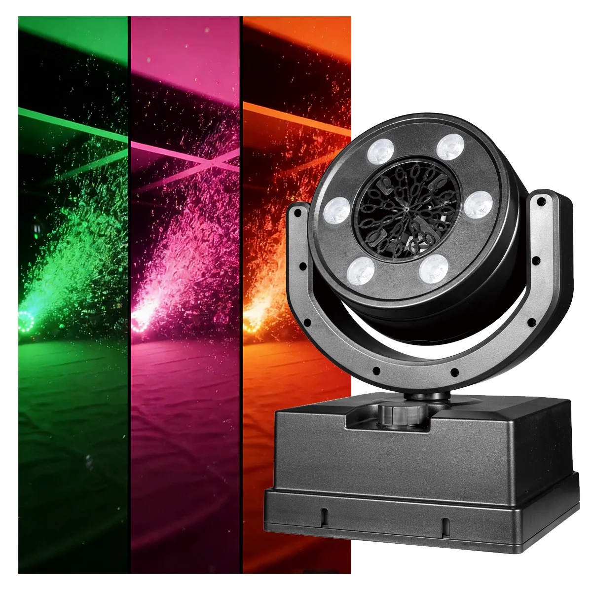 Fully Automatic Moving Head LED Bubble Machine 90W RGBW With Remote AC110V-240V For Outdoor Indoor Party Stage Events
Fully Automatic Moving Head LED Bubble Machine 90W RGBW With Remote AC110V-240V For Outdoor Indoor Party Stage Events