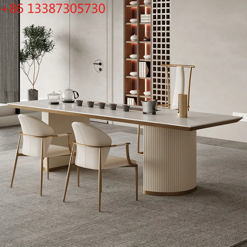 Rock slab tea table New high-end home office reception Italian light luxury tea table
Rock slab tea table New high-end home office reception Italian light luxury tea table