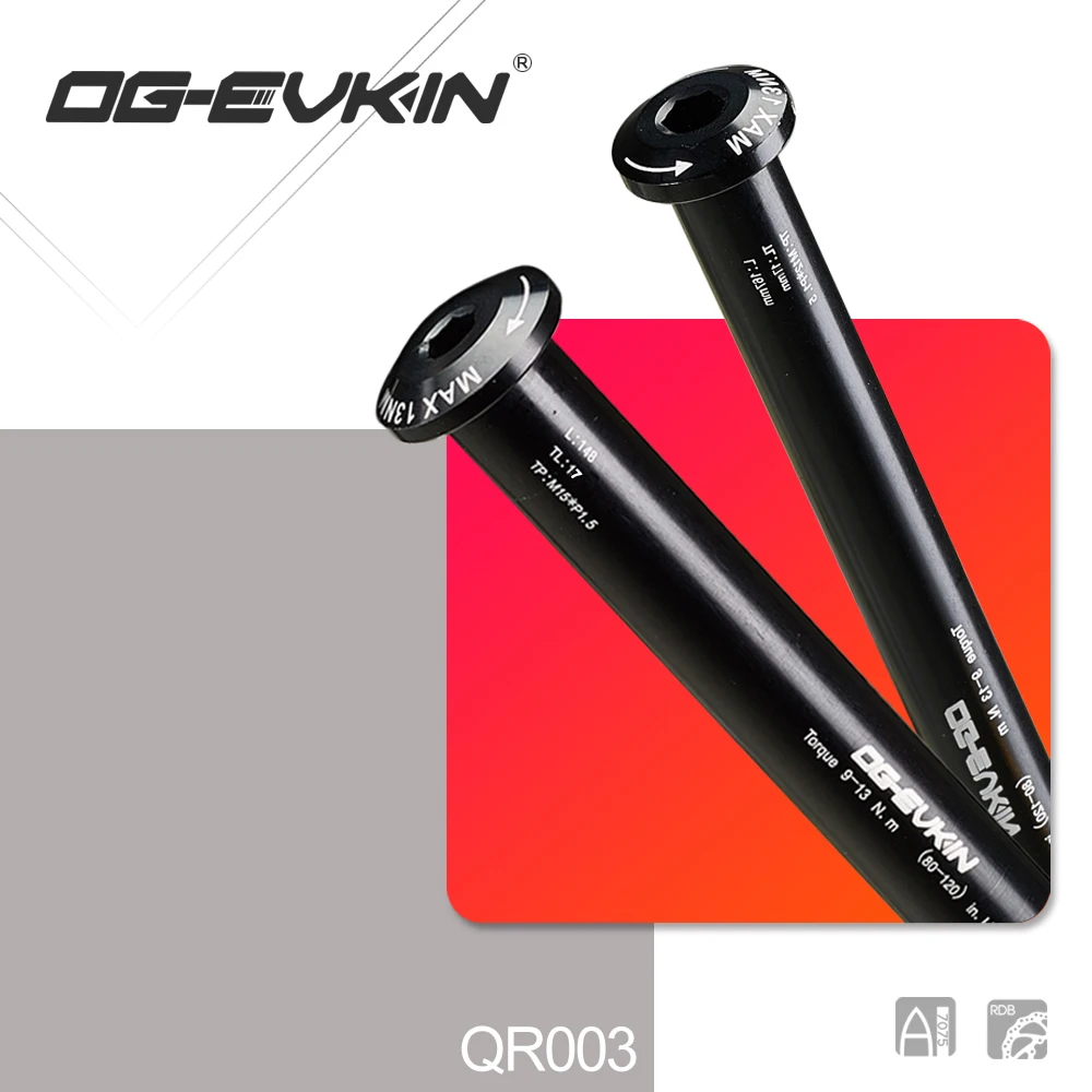 Велосипедный OG-EVKIN, быстросъемный дисковый тормоз QR-003, M15/M12 * P1.5, сквозной передний 15x142 мм/задний 12x мм
Велосипедный OG-EVKIN, быстросъемный дисковый тормоз QR-003, M15/M12 * P1.5, сквозной передний 15x142 мм/задний 12x мм