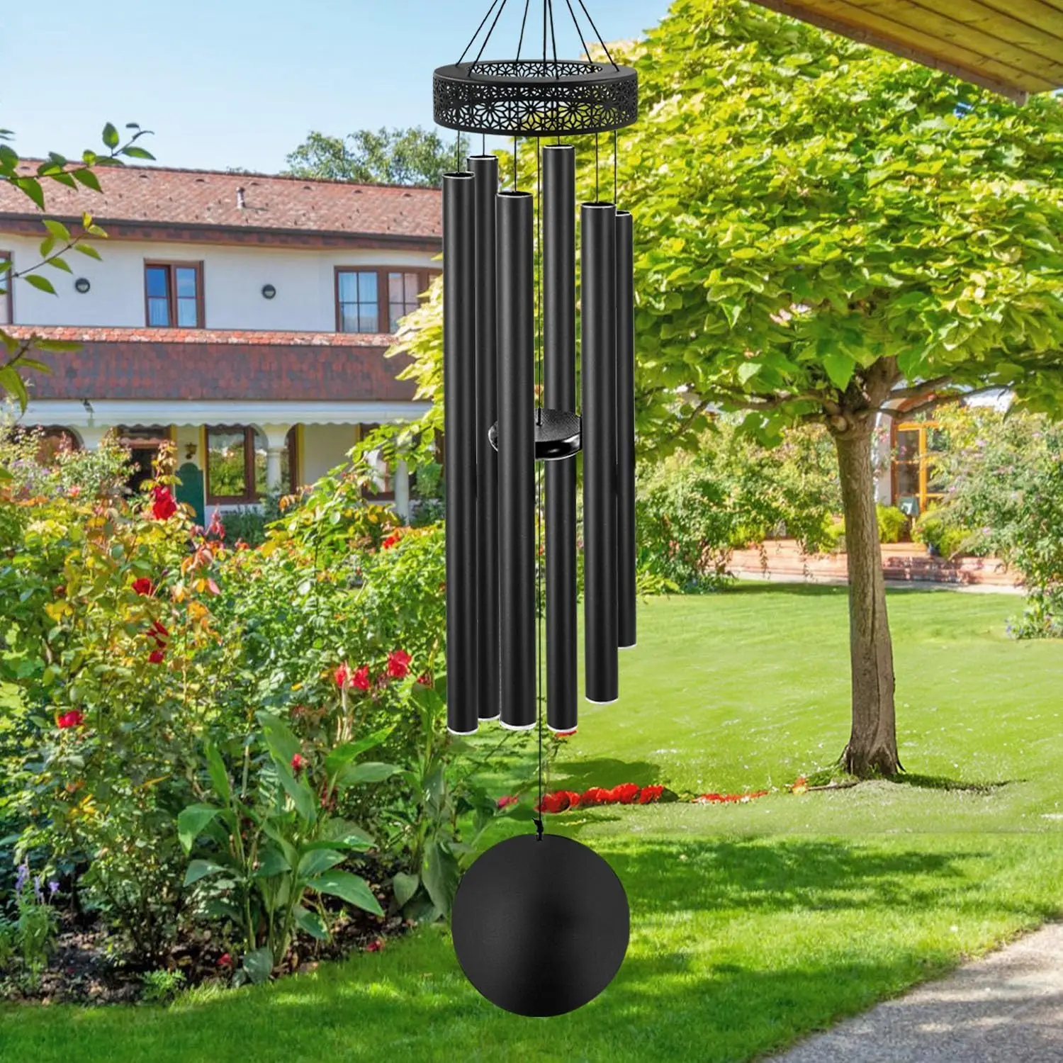 Wind Chimes for Outside Deep Tone - Large Wind Chimes with 6 Heavy Tubes, Memorial Wind Chimes Outdoor for Garden Hanging Décor
Wind Chimes for Outside Deep Tone - Large Wind Chimes with 6 Heavy Tubes, Memorial Wind Chimes Outdoor for Garden Hanging Décor
