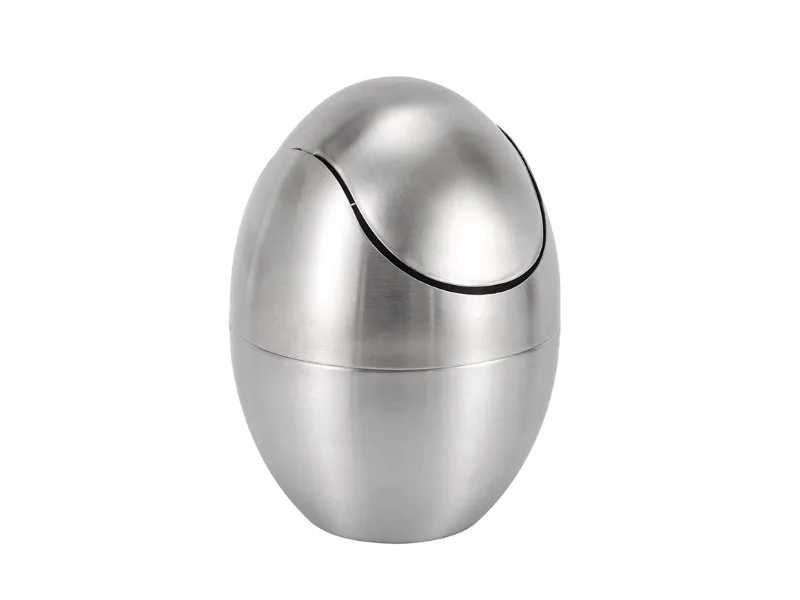 Medieval bedside desktop trash can high value personality creative stainless steel coffee table bedroom household mini
Medieval bedside desktop trash can high value personality creative stainless steel coffee table bedroom household mini