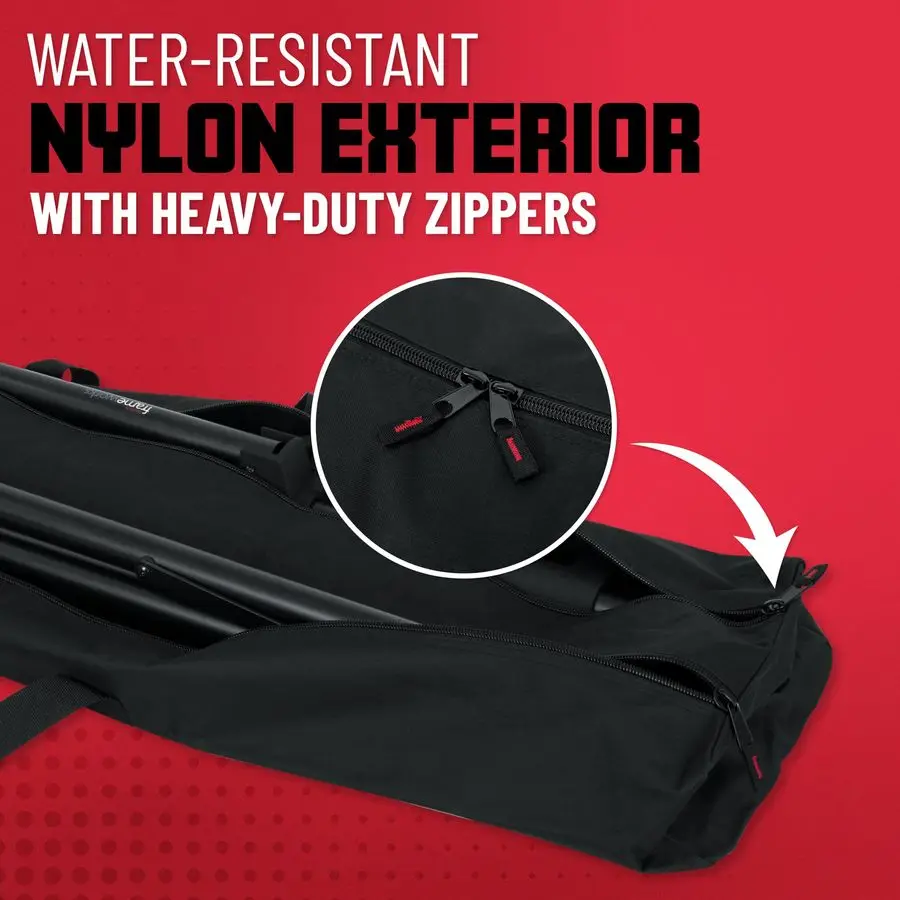 Cases Dual Compartment Stand Carry Bag with 50 Interior Holds Speaker, Microphone or Lighting Stands GPASPKSTDBG50DLX
Cases Dual Compartment Stand Carry Bag with 50 Interior Holds Speaker, Microphone or Lighting Stands GPASPKSTDBG50DLX