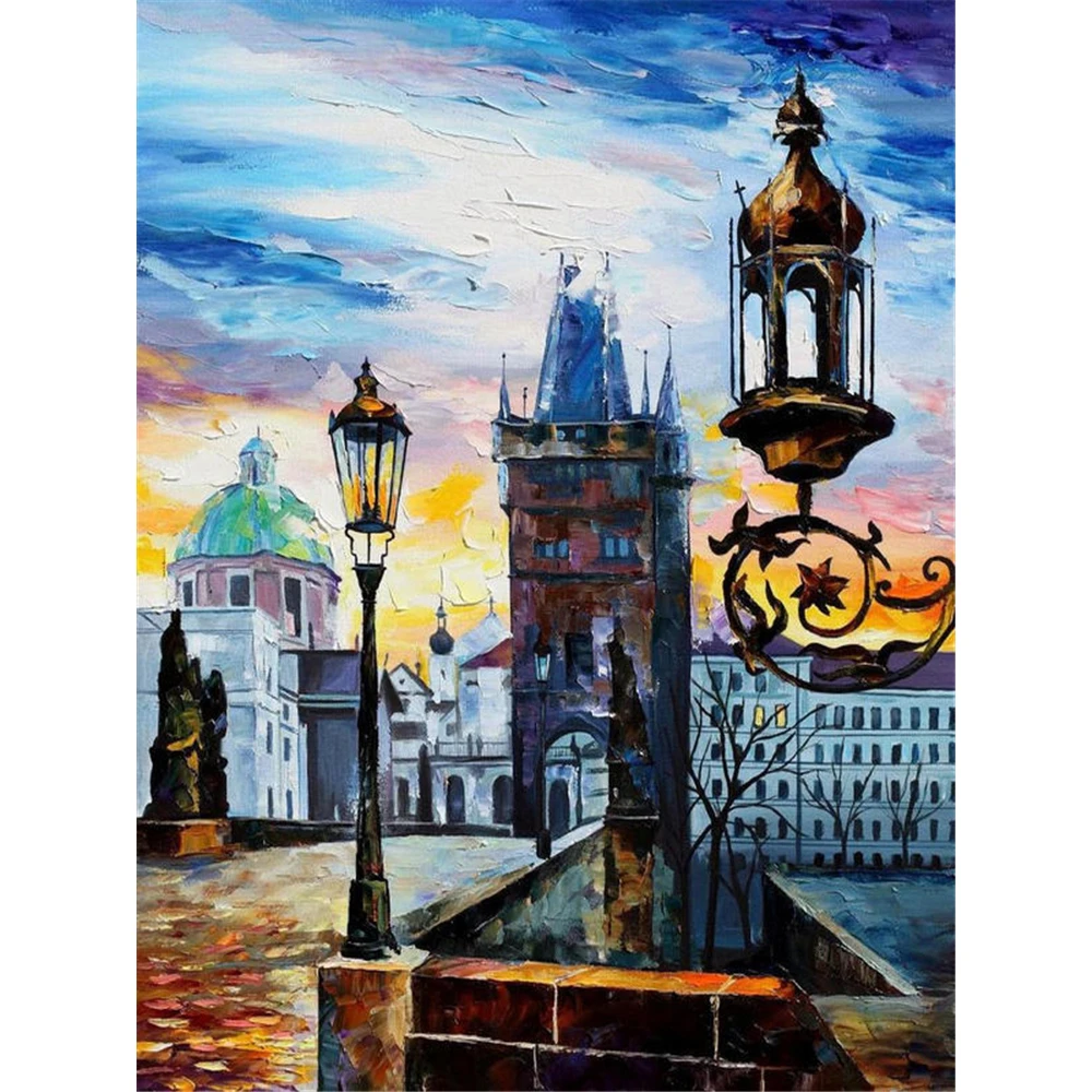 Evening In Prague Printed Fabric 11CT Cross Stitch Embroidery Full Kit DMC Threads Needlework Hobby Handmade Sewing Adults
Evening In Prague Printed Fabric 11CT Cross Stitch Embroidery Full Kit DMC Threads Needlework Hobby Handmade Sewing Adults