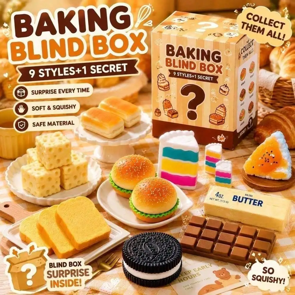 100++Textured Squishy Blind Box 3D Texture Slow Rising Rich Hand Feel Stress ToyDesk toyMystery blind bag
100++Textured Squishy Blind Box 3D Texture Slow Rising Rich Hand Feel Stress ToyDesk toyMystery blind bag