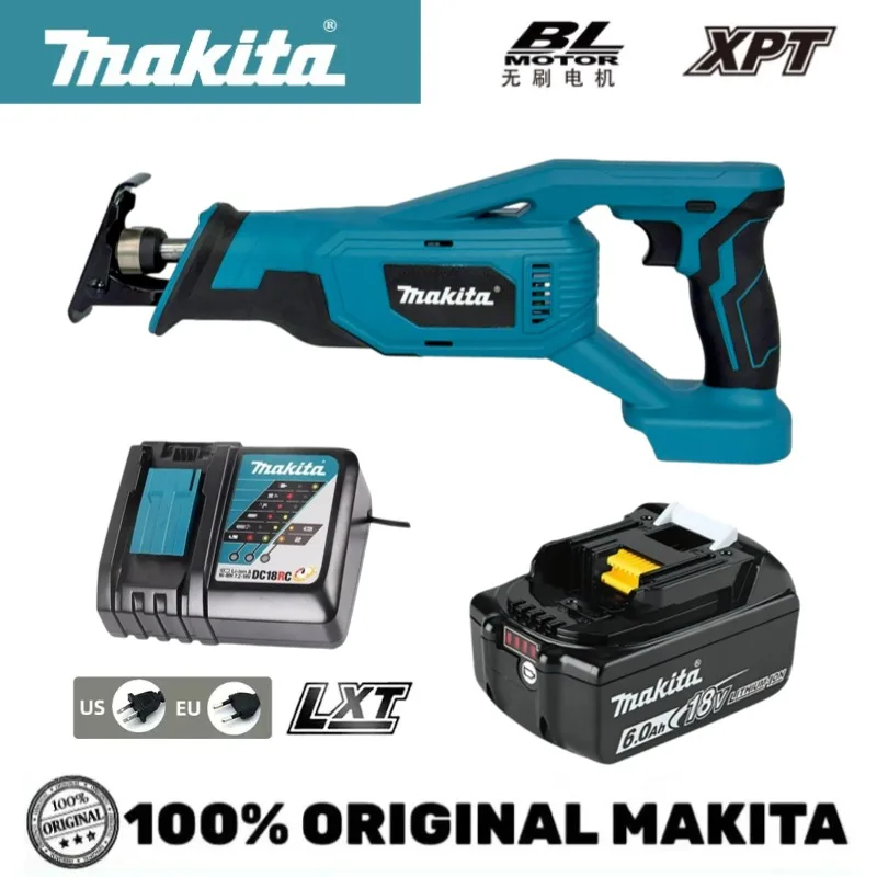 Makita Cordless Reciprocating Saw High Efficiency Sabre Saw for Wood Metal Pipe Cutting Industrial Power Tool,DJR182 18V battery
Makita Cordless Reciprocating Saw High Efficiency Sabre Saw for Wood Metal Pipe Cutting Industrial Power Tool,DJR182 18V battery