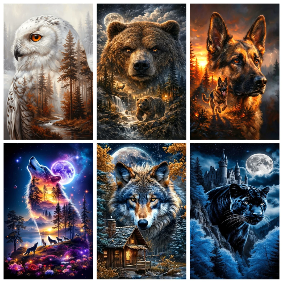 500/1000/1200/2000PCS Puzzles for Adults,Fierce Animal Theme Jigsaw Puzzles Stress Relieving Fun Game Home Decor Gifts
500/1000/1200/2000PCS Puzzles for Adults,Fierce Animal Theme Jigsaw Puzzles Stress Relieving Fun Game Home Decor Gifts