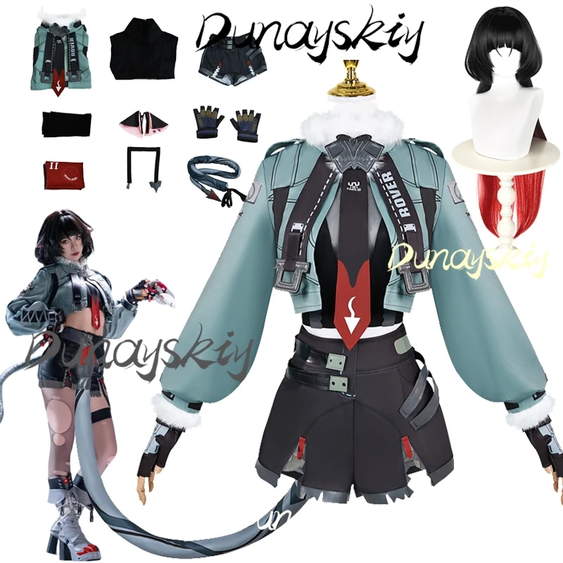 Game Zenless Zone Zero Jane Doe Cosplay Costume Long Sexy Tails Costume Full Set for women Jane Doe Wig Cosplay Customized Item
Game Zenless Zone Zero Jane Doe Cosplay Costume Long Sexy Tails Costume Full Set for women Jane Doe Wig Cosplay Customized Item