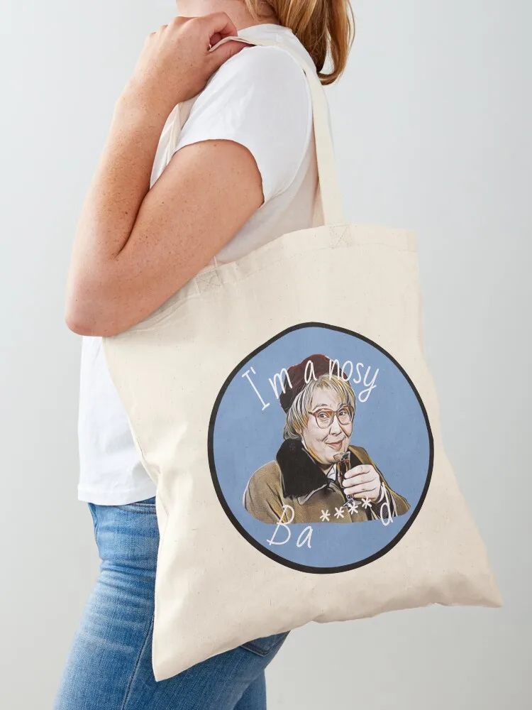 STILL GAME - Isa Mask - Nosy B Tote Bag Women's shopper bag Women's shopper custom fabric bag
STILL GAME - Isa Mask - Nosy B Tote Bag Women's shopper bag Women's shopper custom fabric bag