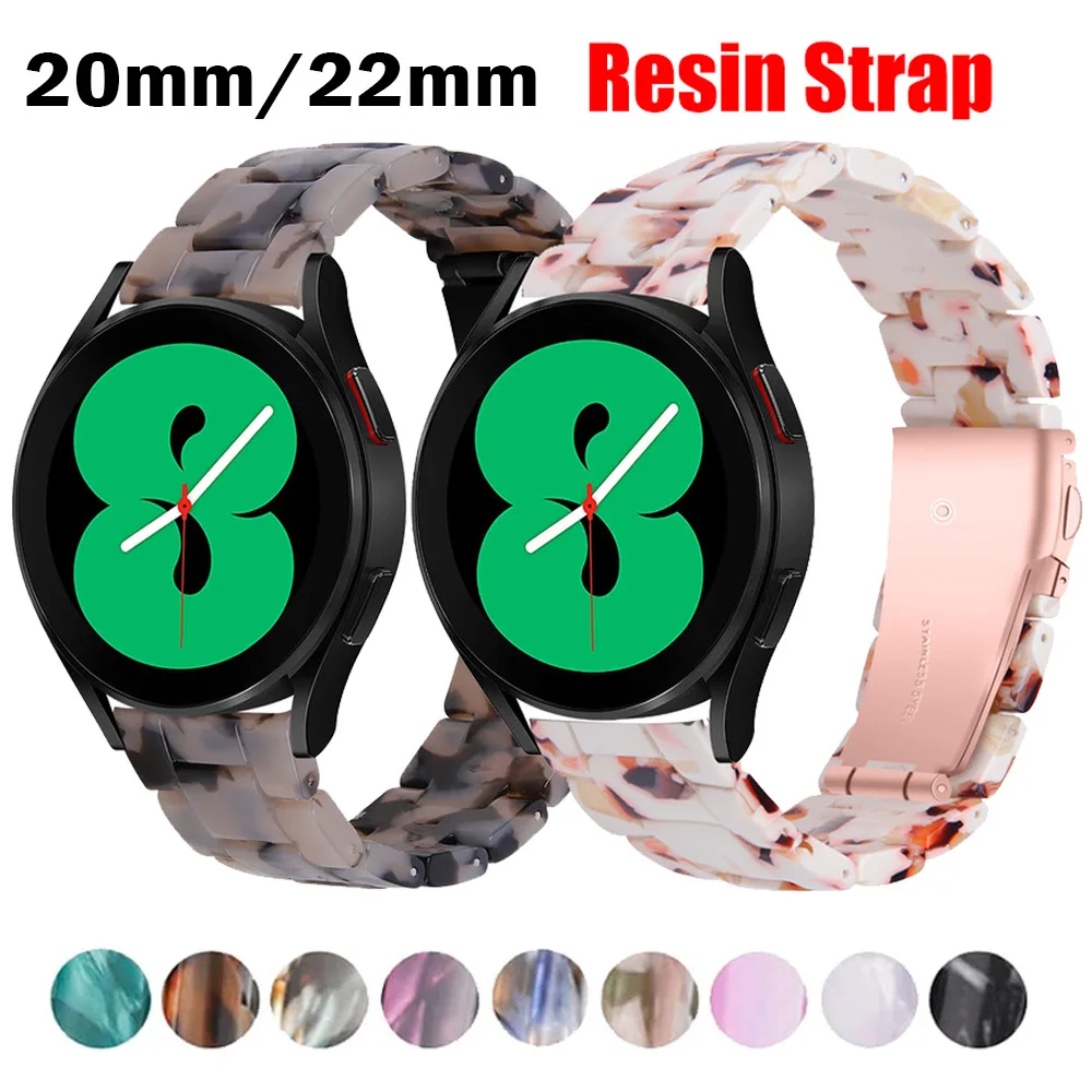 Resin Band for Samsung Galaxy Watch 4 3 Classic 5 Pro Active 2/Gear S3 Correa Bracelet For Huawei Watch GT 2 3 Strap 22mm 20mm
Resin Band for Samsung Galaxy Watch 4 3 Classic 5 Pro Active 2/Gear S3 Correa Bracelet For Huawei Watch GT 2 3 Strap 22mm 20mm