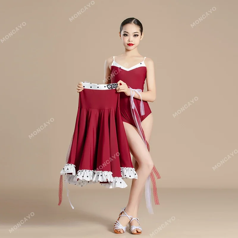 Latin Dance Dress Girls Cha Cha Rumba Samba Tango Standard Ballroom Dance Dresses Kids Modern Dance Clothes Latin Practice Dress
Latin Dance Dress Girls Cha Cha Rumba Samba Tango Standard Ballroom Dance Dresses Kids Modern Dance Clothes Latin Practice Dress