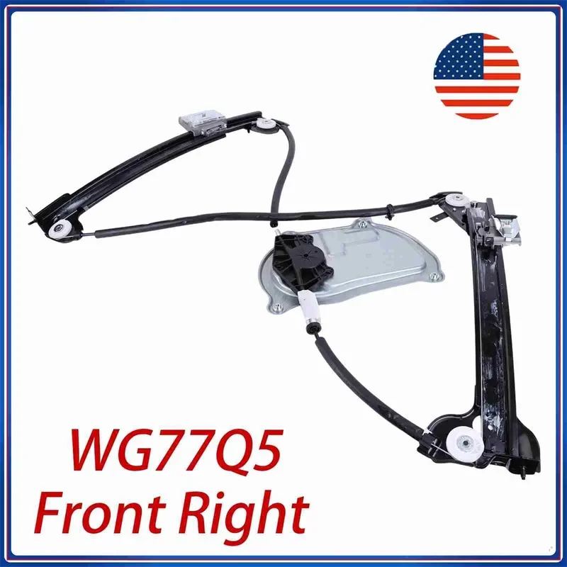 Electric Power Window Regulator Front Right Passenger Side Compatible for Beetle Convertible 2003-2010 Replaces WG77Q5
Electric Power Window Regulator Front Right Passenger Side Compatible for Beetle Convertible 2003-2010 Replaces WG77Q5