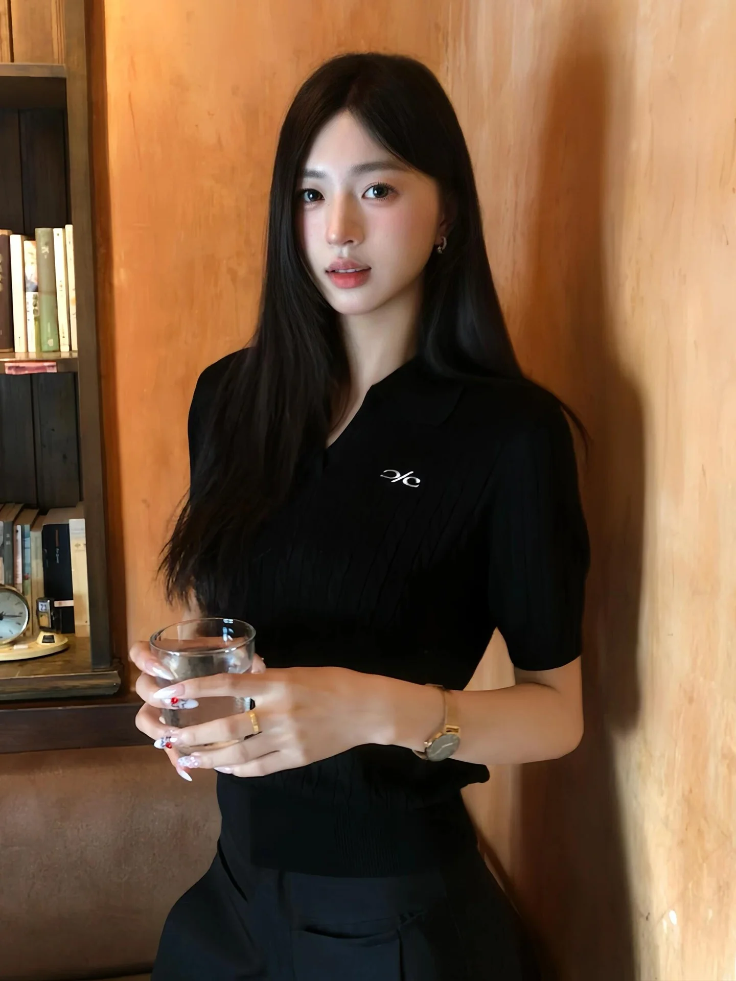 College Sle Embroidered irt T-irt Women Summer Faion Letter Knitted ort Sve Slim Fit American Top Trendy
College Sle Embroidered irt T-irt Women Summer Faion Letter Knitted ort Sve Slim Fit American Top Trendy