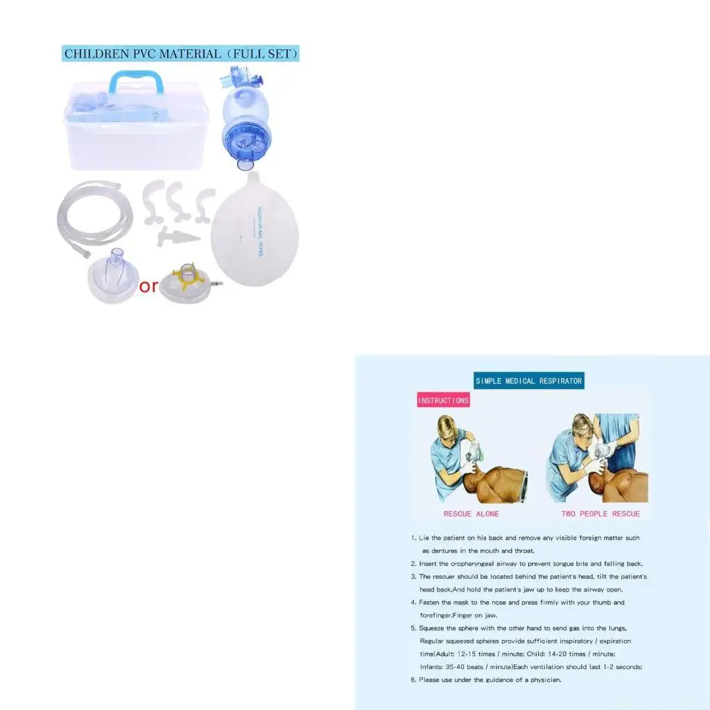 31BE ручной реаниматолог для взрослых/детей/младенцев, ПВХ мешок Амбу, кислородная трубка, аптечка первой помощи, простой
31BE ручной реаниматолог для взрослых/детей/младенцев, ПВХ мешок Амбу, кислородная трубка, аптечка первой помощи, простой