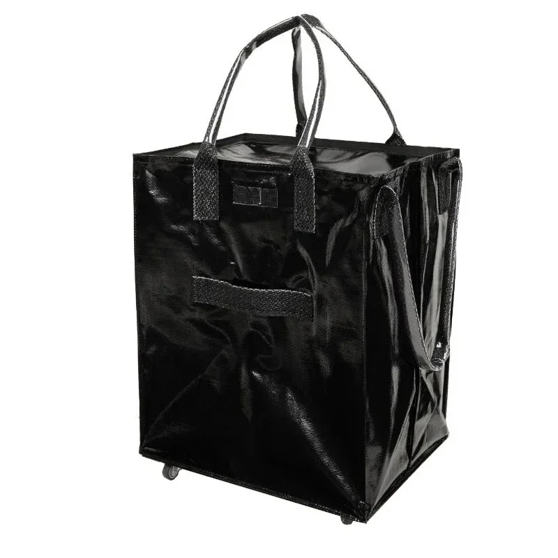 Shopping bag with wheel foldable shopping trolley trailer portable large-capacity supermarket artifact
Shopping bag with wheel foldable shopping trolley trailer portable large-capacity supermarket artifact