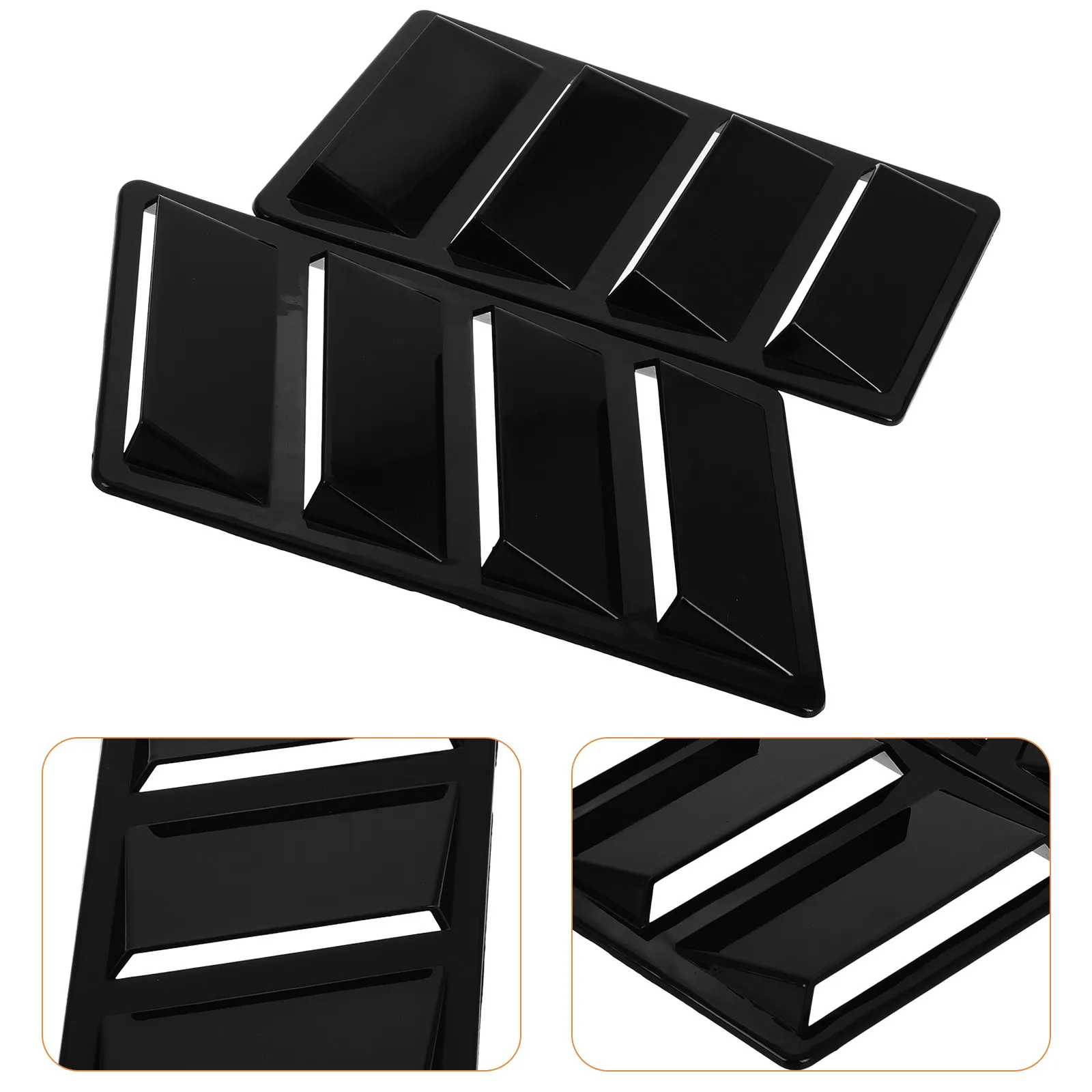 2Pcs Universal Car Hood Vent Cover ABS Hood Scoop Trim Car Bonnet Air Vent Exterior Auto Intake Decoration Accessories
2Pcs Universal Car Hood Vent Cover ABS Hood Scoop Trim Car Bonnet Air Vent Exterior Auto Intake Decoration Accessories