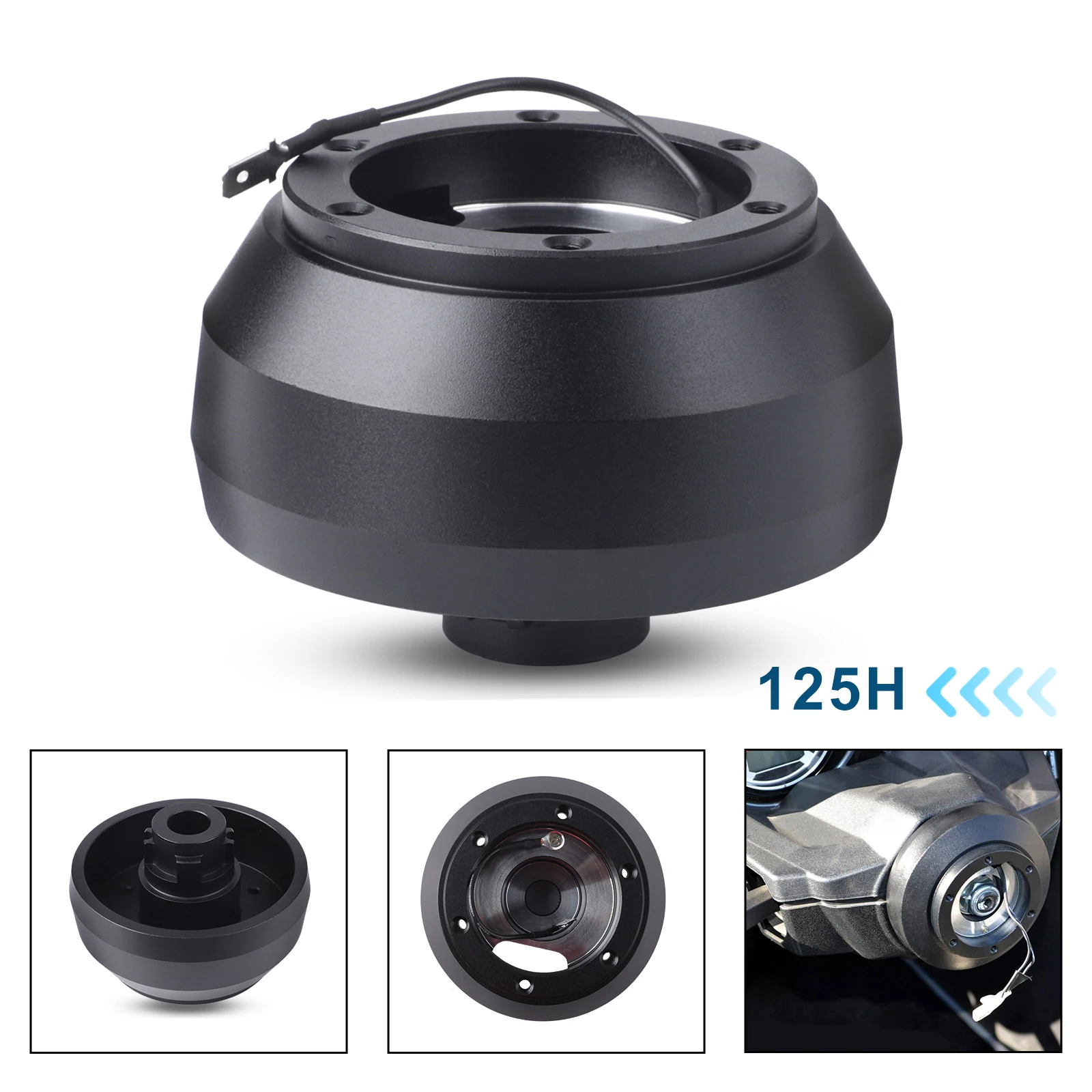 Quick Release Bolt Kit 125H Steering Wheel Short Hub Adapter For Scion FR-S Subaru BRZ Toyota Camry Black Aluminum Material
Quick Release Bolt Kit 125H Steering Wheel Short Hub Adapter For Scion FR-S Subaru BRZ Toyota Camry Black Aluminum Material