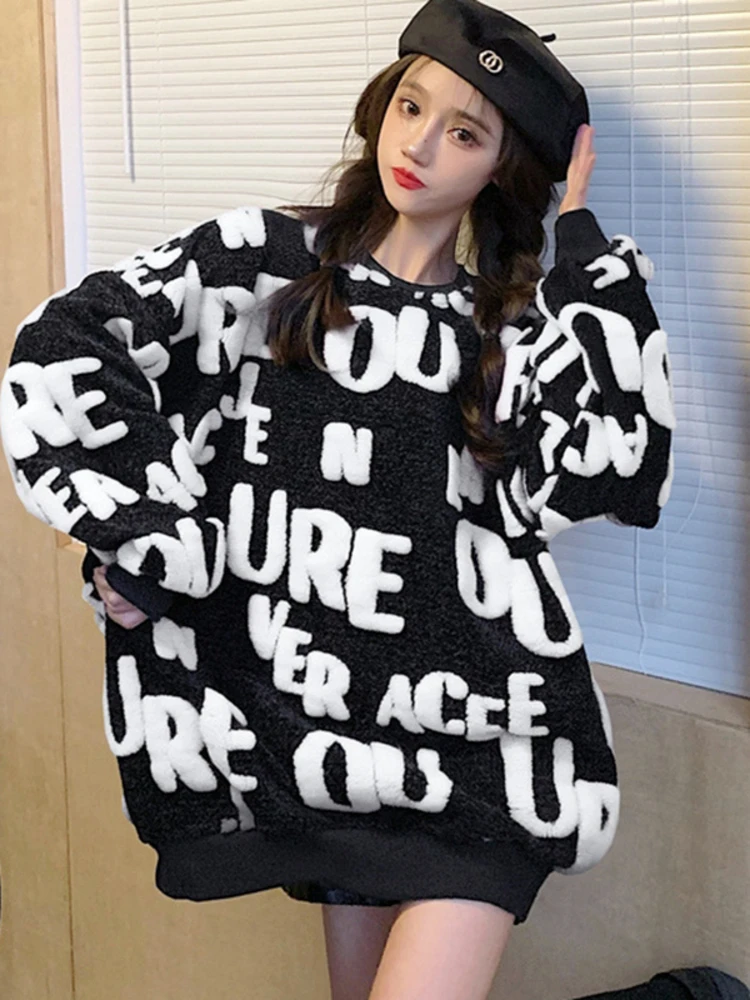 American Retro Lazy Black Fashion Trend Sweater Spring New Soft Medium Length High Sense Knitted Top Women's Loose Fit Long S...
American Retro Lazy Black Fashion Trend Sweater Spring New Soft Medium Length High Sense Knitted Top Women's Loose Fit Long S...