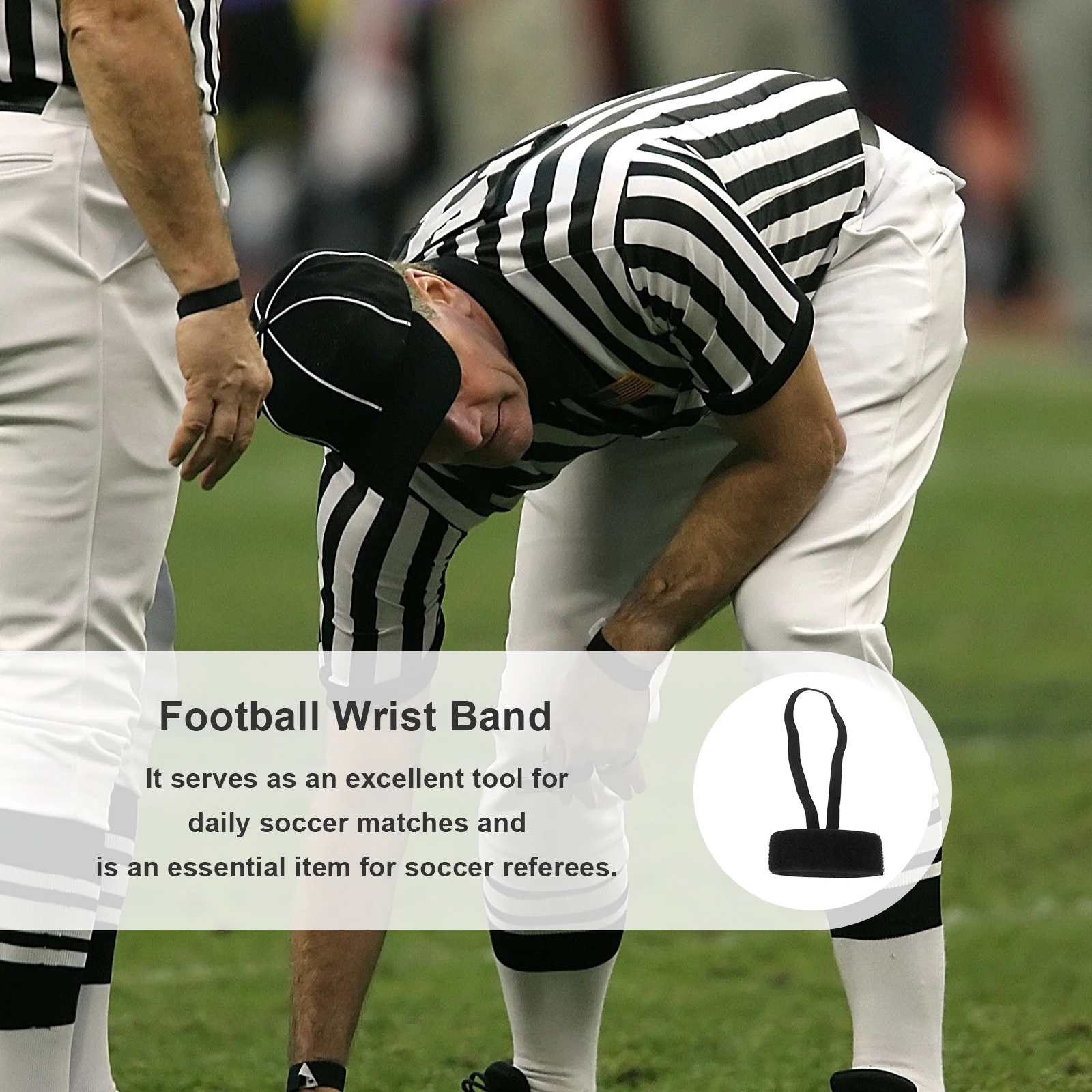 6 шт., браслеты для футбольного рефери, прочные эластичные липкие ленты, удобная идентификация, аксессуары для снаряжения футбольного рефери 
6 шт., браслеты для футбольного рефери, прочные эластичные липкие ленты, удобная идентификация, аксессуары для снаряжения футбольного рефери