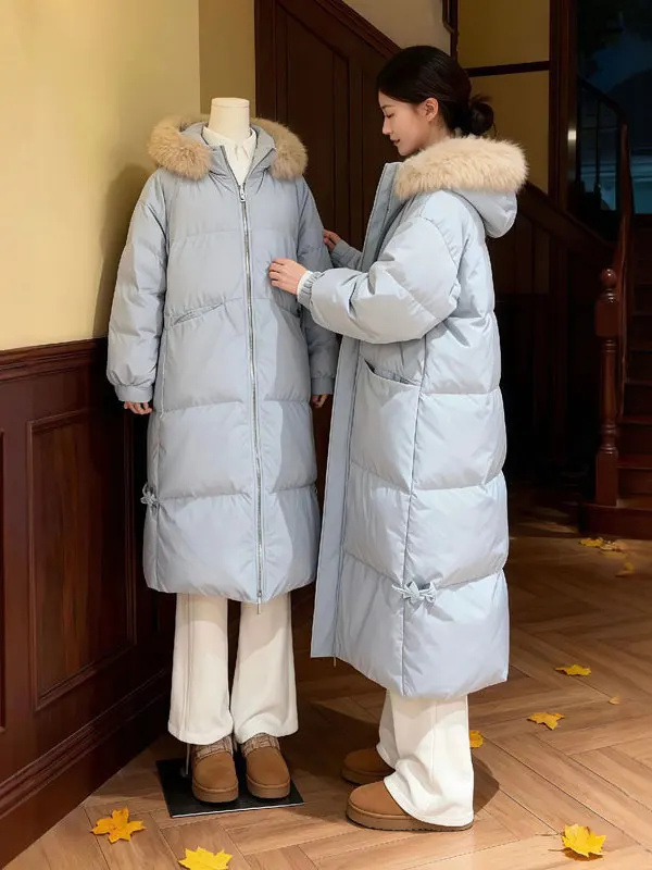 Sli Loose Fit Mid-Length Hooded Cotton Jaet Trendy Faionable Spring Outerwear Comfortable Korean Sle Commute
Sli Loose Fit Mid-Length Hooded Cotton Jaet Trendy Faionable Spring Outerwear Comfortable Korean Sle Commute