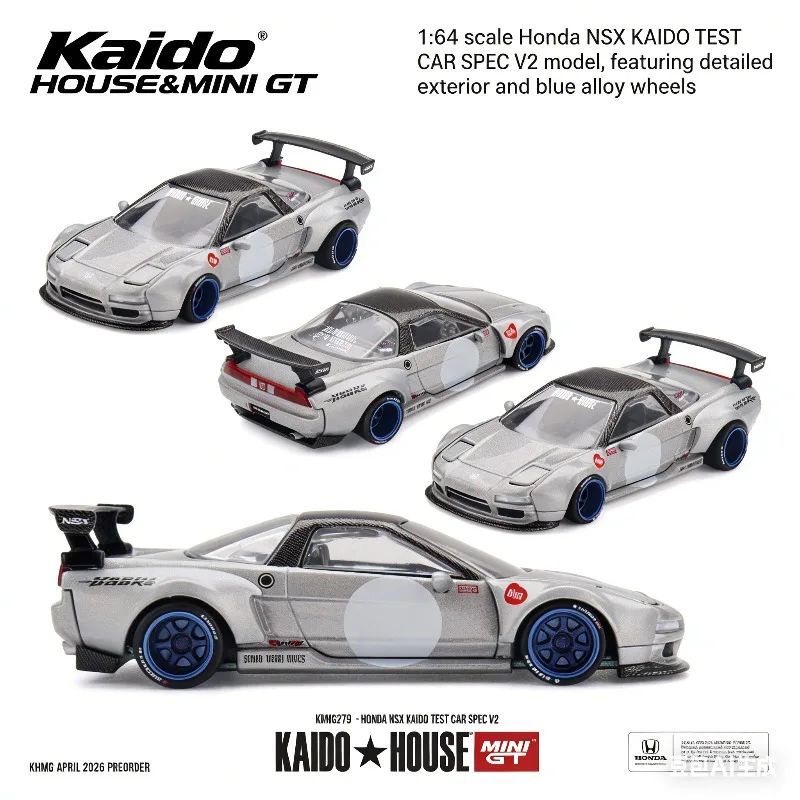 Kaido HOUSE&MINI GT 1:64 Honda NSX (NA1) Реалистичная литая модель автомобиля из сплава, коллекционная игрушка для мальчиков, декоративный предмет.
Kaido HOUSE&MINI GT 1:64 Honda NSX (NA1) Реалистичная литая модель автомобиля из сплава, коллекционная игрушка для мальчиков, декоративный предмет.