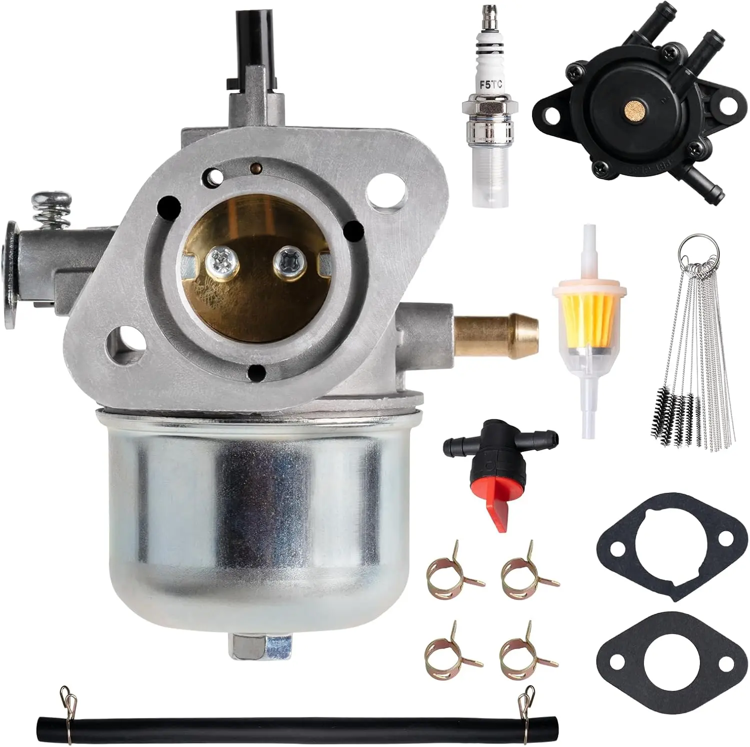 15003-7061 Carburetor For Kawasaki FH430V FH381V FH541V FS481V Engine Parts 15003-7047 15004-7057 15003-7107 15003-7054 with Fue
15003-7061 Carburetor For Kawasaki FH430V FH381V FH541V FS481V Engine Parts 15003-7047 15004-7057 15003-7107 15003-7054 with Fue