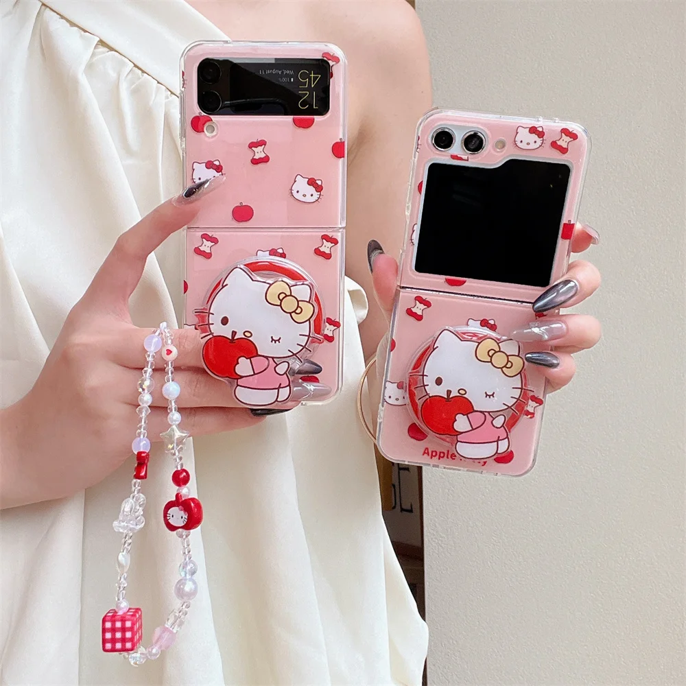 Korean New HelloKitty with hinges Magnetic Stand protective cover phone case for Samsung Galaxy Z Flip7 FE Flip5 flip6 4 3 flip5
Korean New HelloKitty with hinges Magnetic Stand protective cover phone case for Samsung Galaxy Z Flip7 FE Flip5 flip6 4 3 flip5