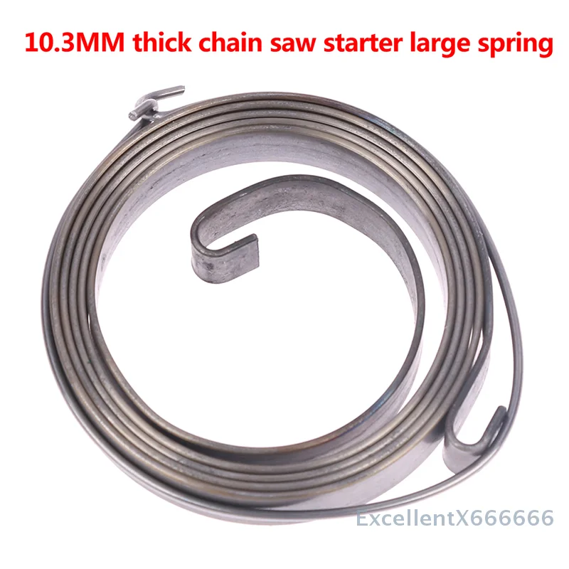 1Piece 10.3mm Solid Recoil Startes Spring Height Recoil Easy Starter Spring Spare Parts For Chinese Chainsaw 5200 5800 52cc 58cc
1Piece 10.3mm Solid Recoil Startes Spring Height Recoil Easy Starter Spring Spare Parts For Chinese Chainsaw 5200 5800 52cc 58cc