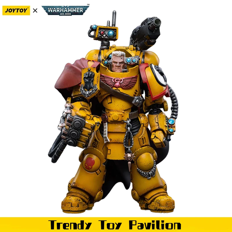 【JOYTOY】Warhammer 40K Lmperial Fists Third Captain Tor Garadon 1/18 Action Figure Toys
【JOYTOY】Warhammer 40K Lmperial Fists Third Captain Tor Garadon 1/18 Action Figure Toys