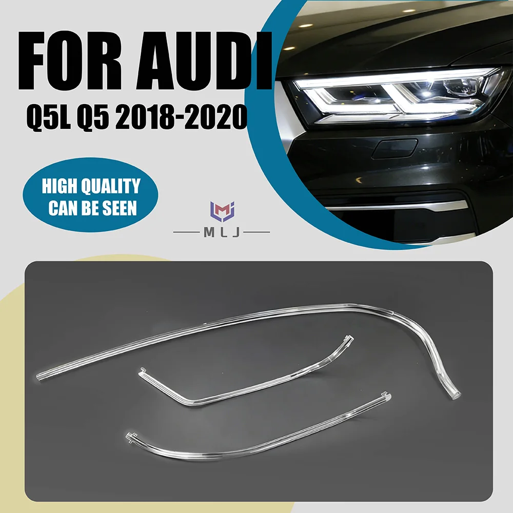 New LED DRL Headlight Guide Plate Acrylic Tube Daytime Running Light Bar Angel Eyes For Audi Q5L Q5 2018-2020 Car Accessories
New LED DRL Headlight Guide Plate Acrylic Tube Daytime Running Light Bar Angel Eyes For Audi Q5L Q5 2018-2020 Car Accessories