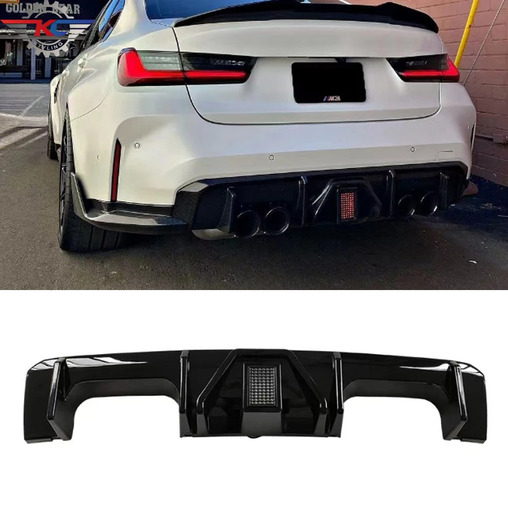 Глянцевый черный задний диффузор для BMW M3, M4, G80, G82, 2020 дюйма, задний бампер с искусственными элементами, комплект кузова автомобиля
Глянцевый черный задний диффузор для BMW M3, M4, G80, G82, 2020 дюйма, задний бампер с искусственными элементами, комплект кузова автомобиля