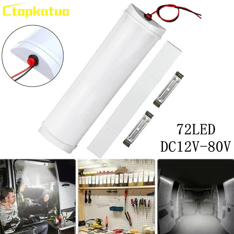 Универсальный 72LED потолочный светильник RV Camper, комнатный светильник, автомобильный светодиодный светильник с переключателем ВКЛ/ВЫКЛ, лампа для чтения для кемпинга, освещение для грузовиков 12 В-80 В
Универсальный 72LED потолочный светильник RV Camper, комнатный светильник, автомобильный светодиодный светильник с переключателем ВКЛ/ВЫКЛ, лампа для чтения для кемпинга, освещение для грузовиков 12 В-80 В