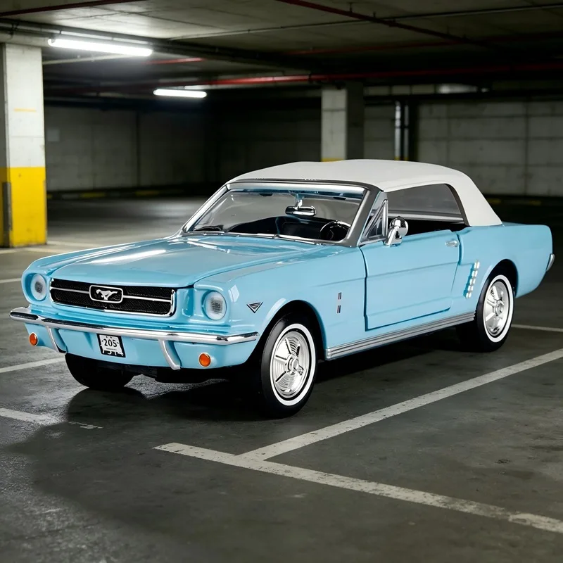 CCA 1:24 Simulation 1964 Mustang Hardtop Alloy Car Model Static Ornament Toy Diecast Alloy Car Model Collectible Gift
CCA 1:24 Simulation 1964 Mustang Hardtop Alloy Car Model Static Ornament Toy Diecast Alloy Car Model Collectible Gift