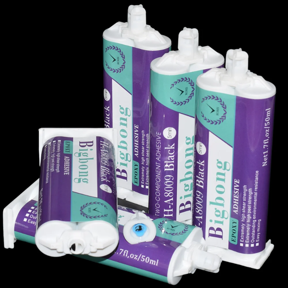 5pc AB Glue 1:1 Black Epoxy Resin Caulk Adhesives 50ml Two-component Strong Structural Adhesive Set for 50ml 1:1 Glue Guns Tools
5pc AB Glue 1:1 Black Epoxy Resin Caulk Adhesives 50ml Two-component Strong Structural Adhesive Set for 50ml 1:1 Glue Guns Tools