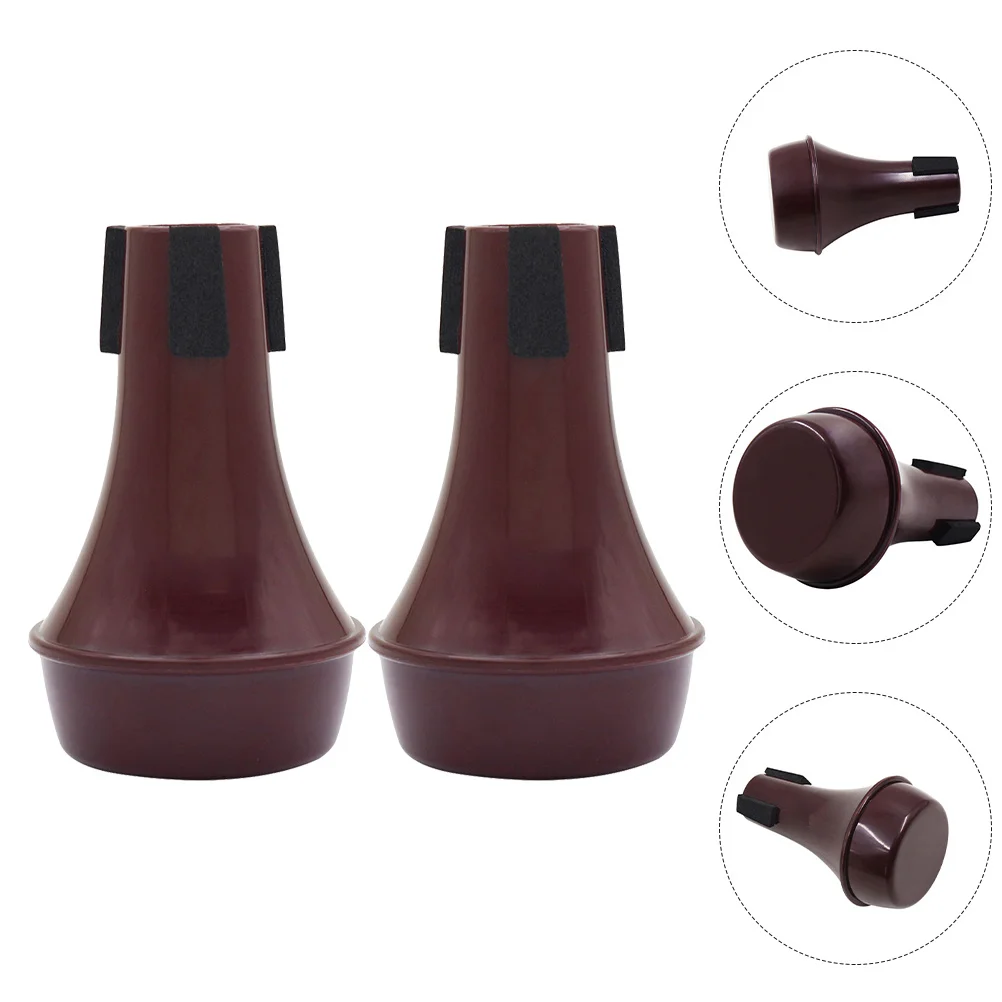 2Pcs Plastic Trumpet Mute ABS Material Durable Silent Effect Easy Installation for Peaceful Practice Trumpet Mute 
2Pcs Plastic Trumpet Mute ABS Material Durable Silent Effect Easy Installation for Peaceful Practice Trumpet Mute
