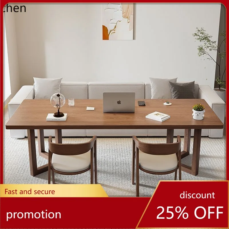 CZ Simple Living Room Large Desk Home Computer Desk Solid Wood Leisure Desk
CZ Simple Living Room Large Desk Home Computer Desk Solid Wood Leisure Desk