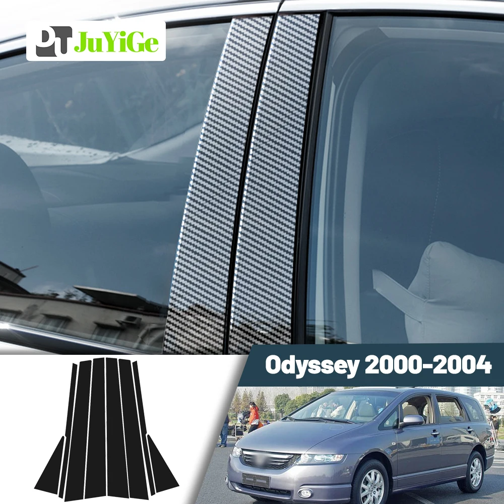 Glossy Black Carbon Fiber Window Door Deal B C Pillar Post Cover Sticker For Honda Odyssey 2000-2004 2001 2002 2003
Glossy Black Carbon Fiber Window Door Deal B C Pillar Post Cover Sticker For Honda Odyssey 2000-2004 2001 2002 2003
