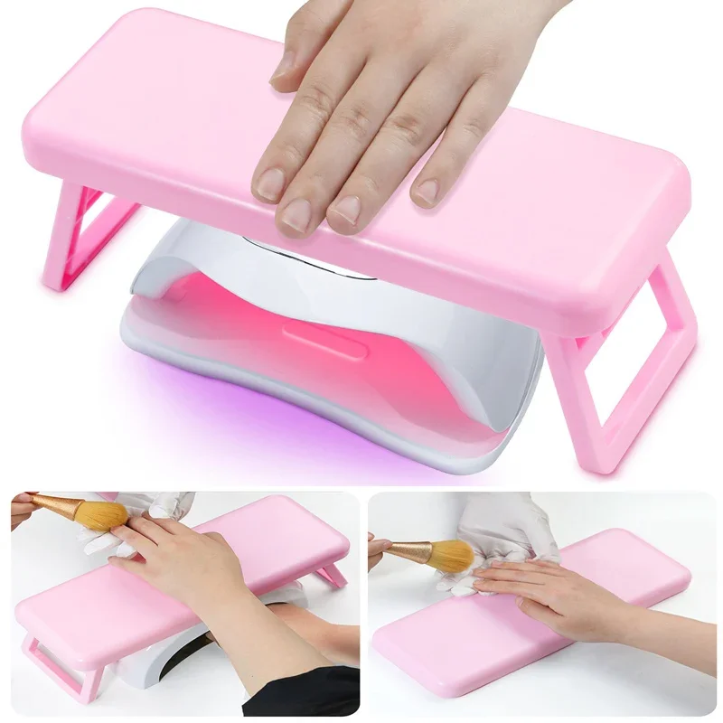 1pc Foldable Nail Art Hand Pillow Manicure Rest Arm Stand Cushion Heighten Salon Wrist Protection Bracket Armrest Practice Tools
1pc Foldable Nail Art Hand Pillow Manicure Rest Arm Stand Cushion Heighten Salon Wrist Protection Bracket Armrest Practice Tools