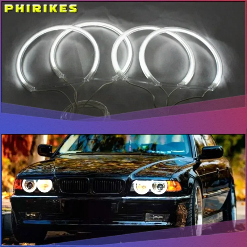 CCFL Angel Eyes Kit Warm White Halo Ring 131mm*4 For BMW E36 E38 E39 E46 (With Original Projector)
CCFL Angel Eyes Kit Warm White Halo Ring 131mm*4 For BMW E36 E38 E39 E46 (With Original Projector)
