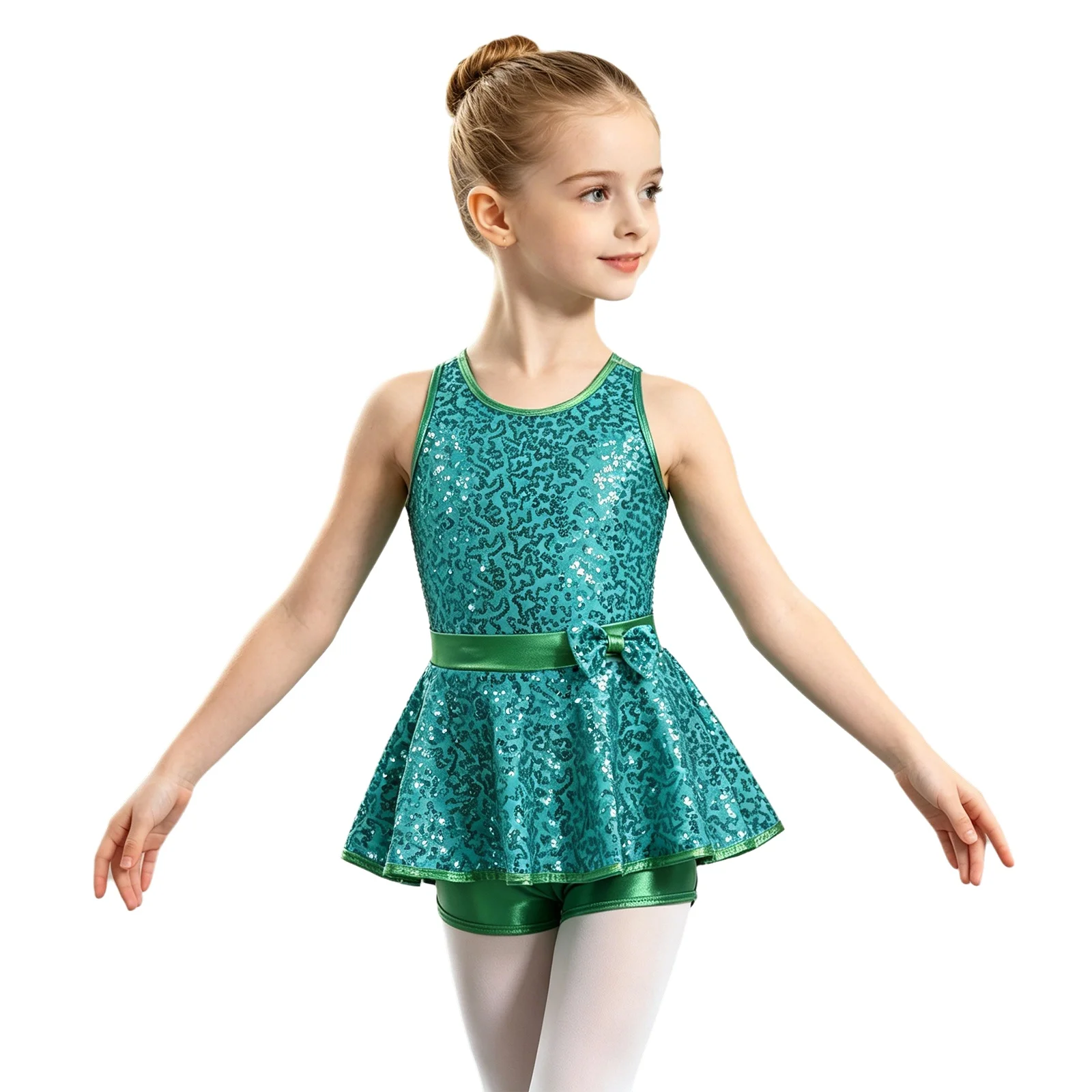 Kids Girls Jazz Modern Dance Dress Leotard Halter Sleeveless Shiny Sequins Unitards Ballet Gymnastic Skating Performance Costume
Kids Girls Jazz Modern Dance Dress Leotard Halter Sleeveless Shiny Sequins Unitards Ballet Gymnastic Skating Performance Costume