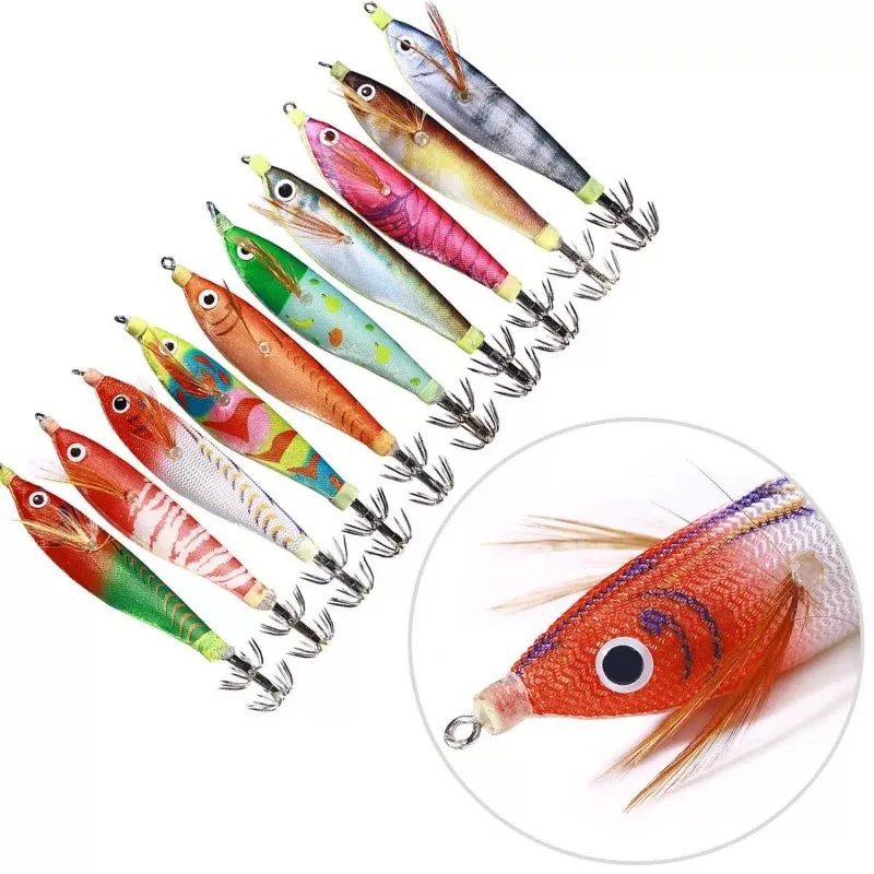 1pc 10cm-9.6g New Luminous Simulation Shrimp Sea Fishing Squid Horizontal Wooden Shrimp Fake Bait Boxed Lure
1pc 10cm-9.6g New Luminous Simulation Shrimp Sea Fishing Squid Horizontal Wooden Shrimp Fake Bait Boxed Lure