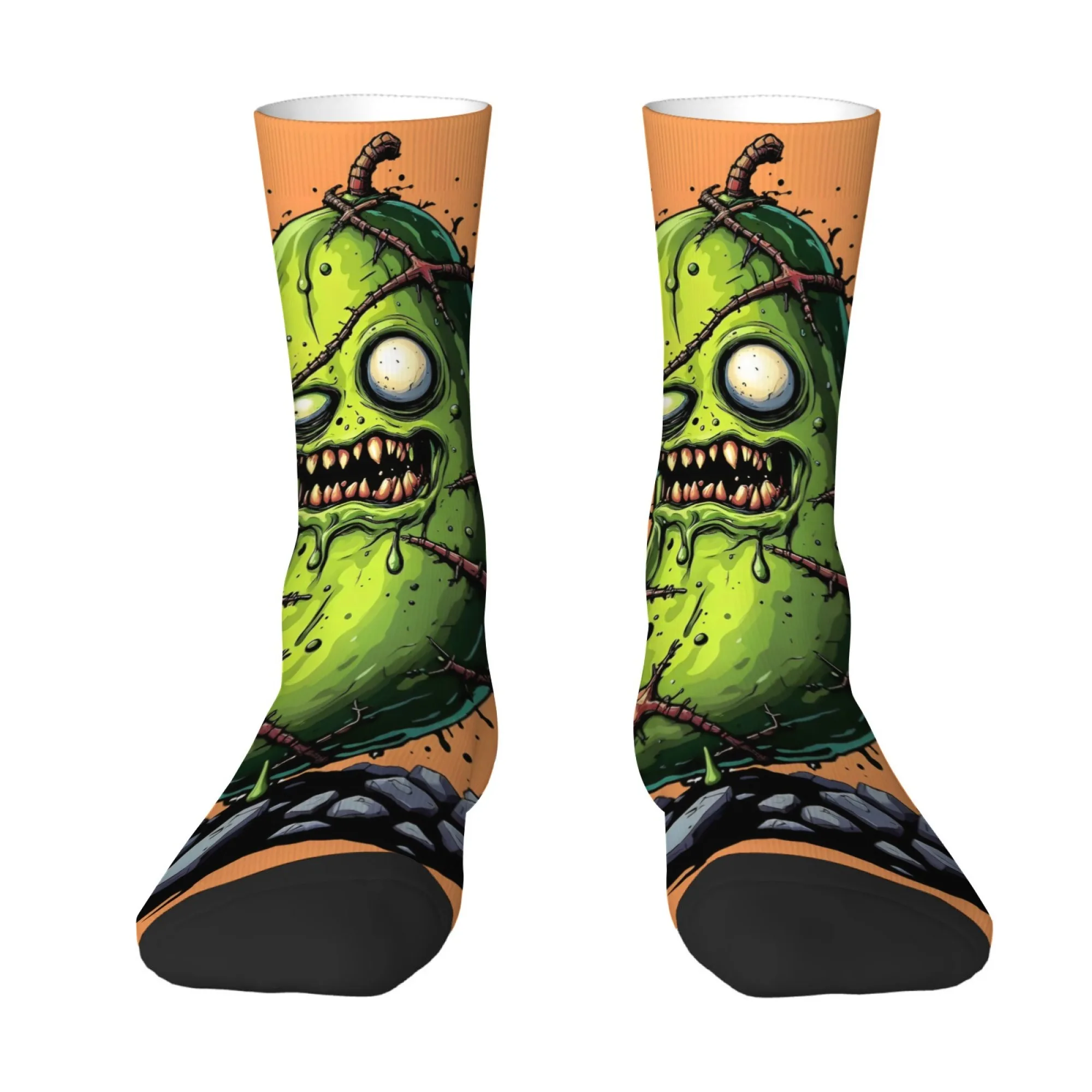 Zombie Print Socks Slim Fit Durable Lightweight Men's Socks Cycling Hiking Music Festivals Street Punk Trendy Compression Socks
Zombie Print Socks Slim Fit Durable Lightweight Men's Socks Cycling Hiking Music Festivals Street Punk Trendy Compression Socks