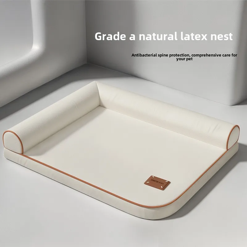 Anti-Chew Waterproof Dog Bed for Medium to Large Breeds, All Seasons Pet Mat, Tear-Resistant, Removable Washable Pad
Anti-Chew Waterproof Dog Bed for Medium to Large Breeds, All Seasons Pet Mat, Tear-Resistant, Removable Washable Pad