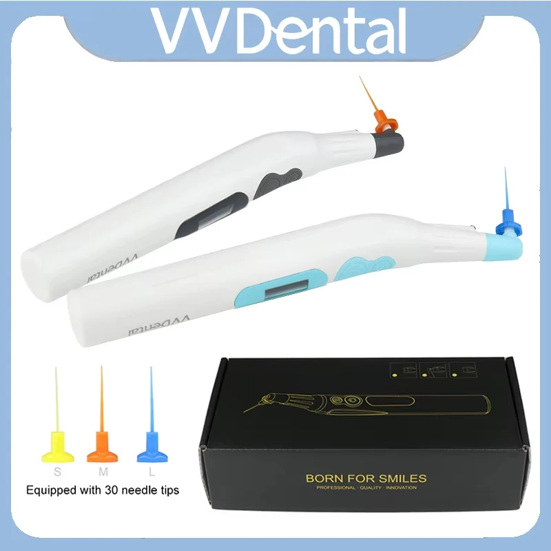 VVDental Sonic Irrigator Endoactivator With LED Light For Root Canal Treatment with 30 Pcs Tips Endomotor Dental Endodontic Tool
VVDental Sonic Irrigator Endoactivator With LED Light For Root Canal Treatment with 30 Pcs Tips Endomotor Dental Endodontic Tool