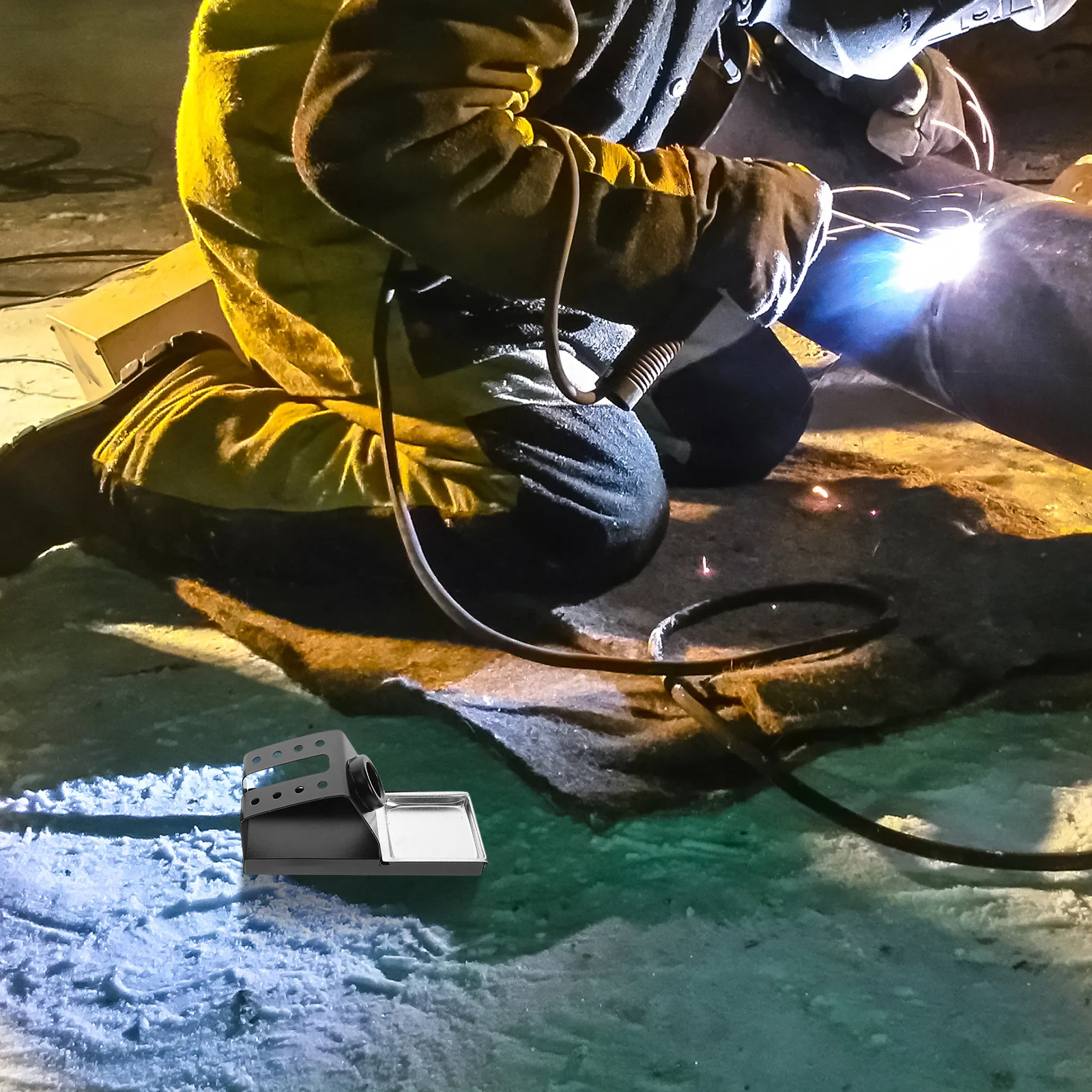 2Pcs Soldering Iron Holder High Temperature Resistant Metal Base Portable Soldering Station Organizer Workbench Stand
2Pcs Soldering Iron Holder High Temperature Resistant Metal Base Portable Soldering Station Organizer Workbench Stand