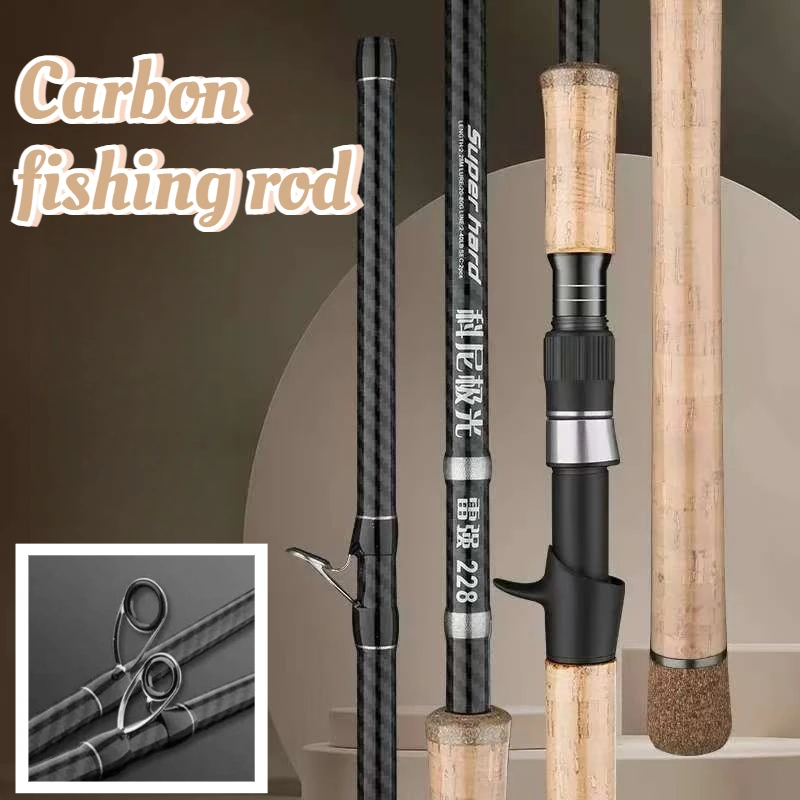 Карбоновые легкие удочки для метания на расстоянии, портативные уличные сверхтвердые спиннинговые удочки, прочные принадлежности для снастей
Карбоновые легкие удочки для метания на расстоянии, портативные уличные сверхтвердые спиннинговые удочки, прочные принадлежности для снастей