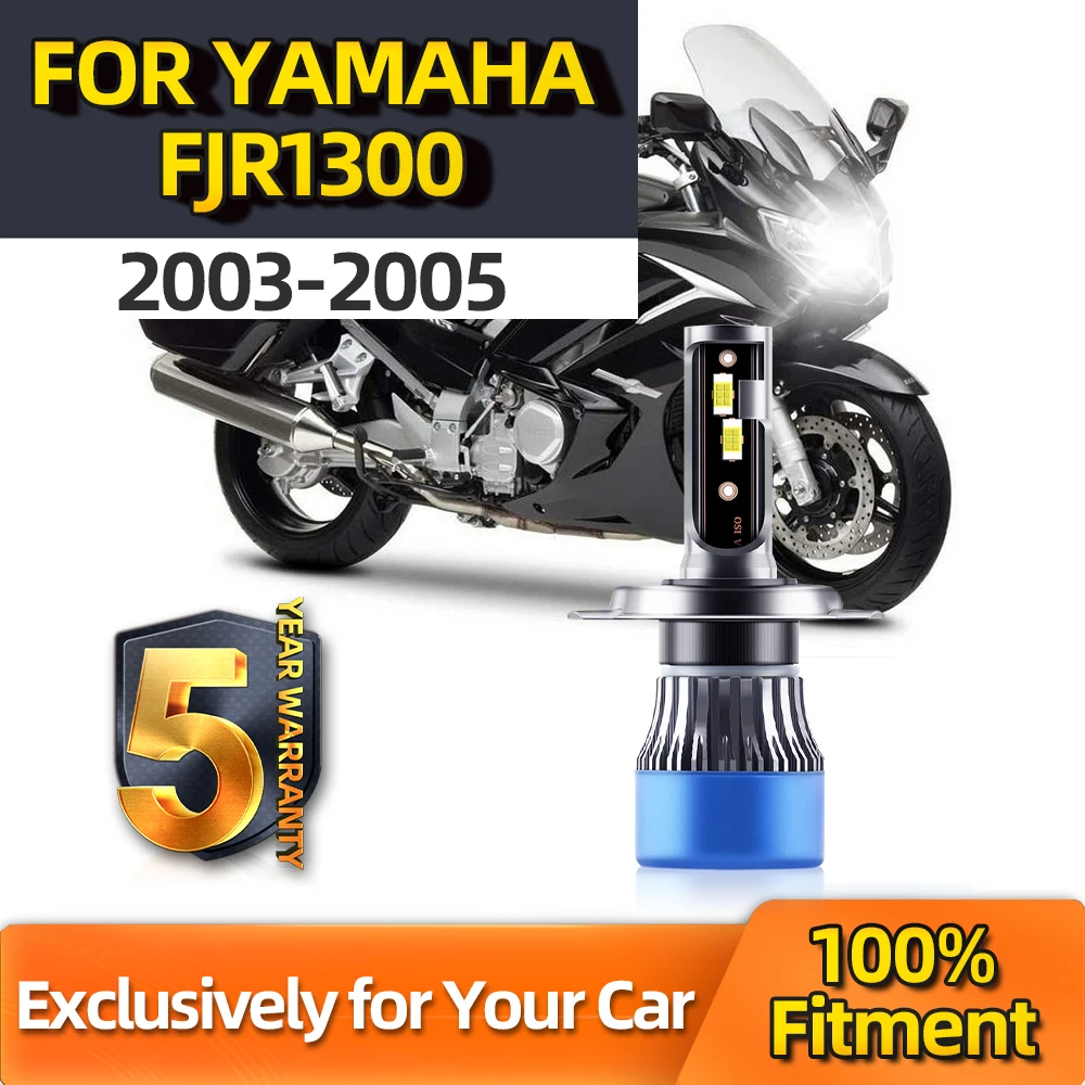 Crossfox 1X Led Motorcycle Headlight 12V High Low All-in-one H4 6000K CSP Chip Lamp For YAMAHA FJR1300 Year 2003 2004 2005
Crossfox 1X Led Motorcycle Headlight 12V High Low All-in-one H4 6000K CSP Chip Lamp For YAMAHA FJR1300 Year 2003 2004 2005