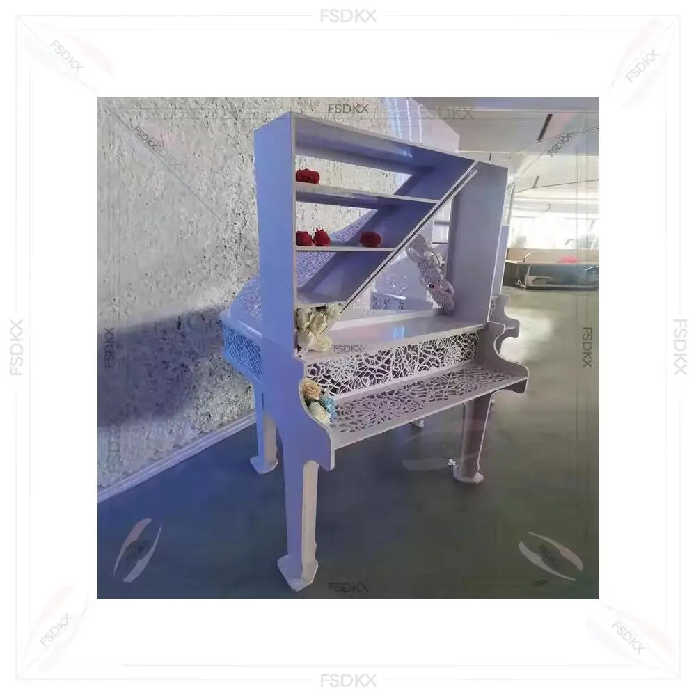 Wedding White Pvc Acrylic Carving Decorative Pattern Piano Shape Decorations Backdrop
Wedding White Pvc Acrylic Carving Decorative Pattern Piano Shape Decorations Backdrop