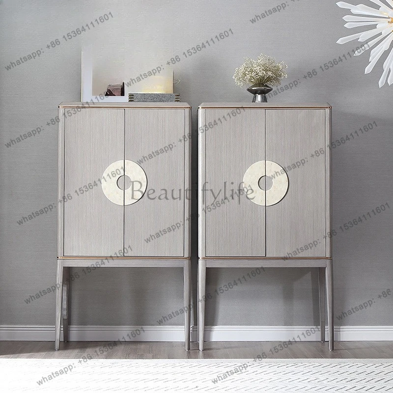 American light luxury birch decorative cabinet modern simple living room tall storage cabinet
American light luxury birch decorative cabinet modern simple living room tall storage cabinet