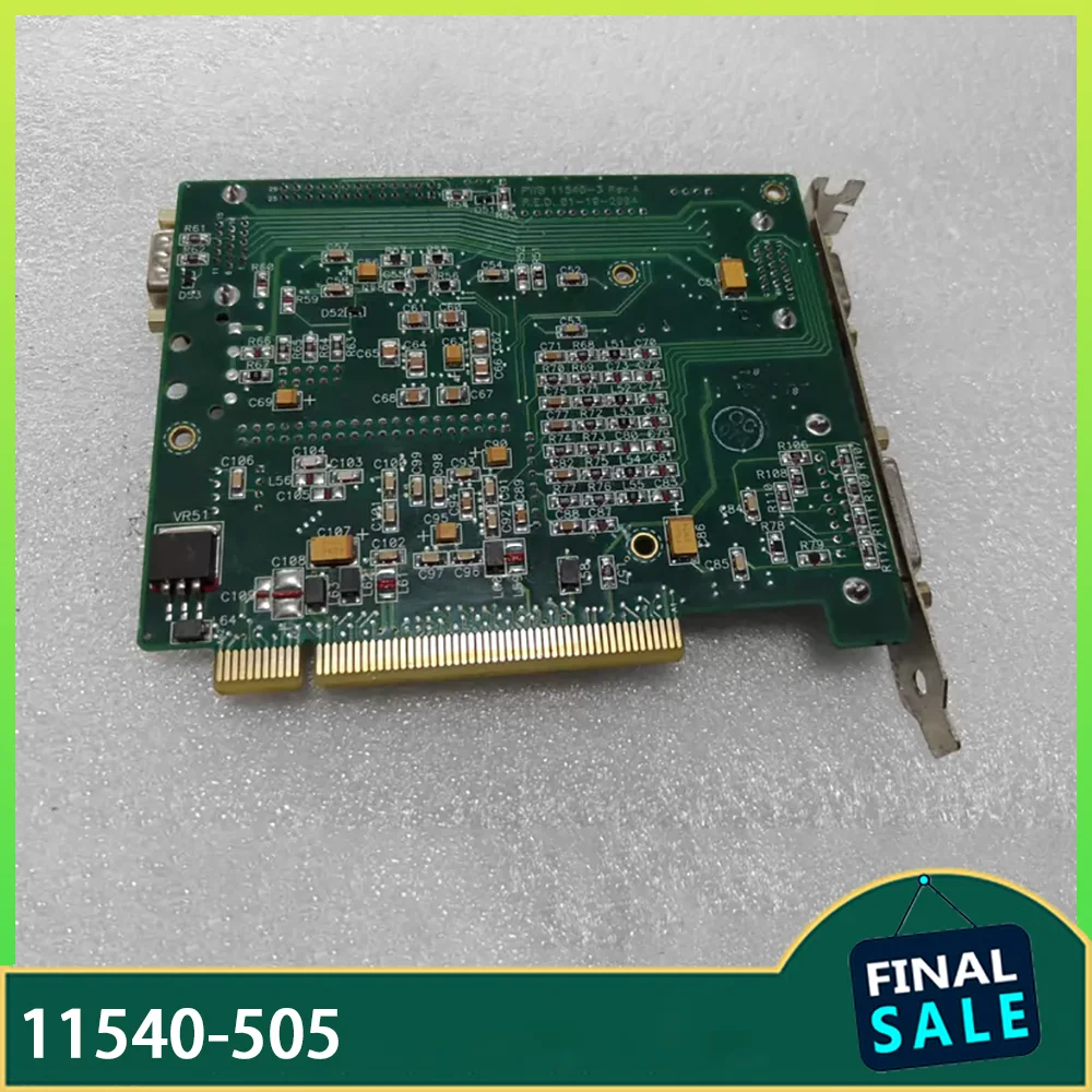 Industrial Control Image Card 11540-505
Industrial Control Image Card 11540-505