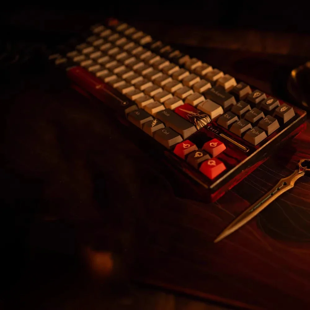 Endless keycap PBT five-sided hot sublimation original factory height mechanical keyboard keys full set
Endless keycap PBT five-sided hot sublimation original factory height mechanical keyboard keys full set